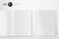 Set Of Album And Magazine Template Blank Page Vector 03 Free within Blank Magazine Template Psd