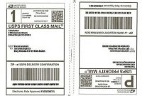 Shipping Label Template Usps – Printable Label Templates for Usps Shipping Label Template Download