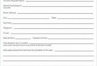 Simple Sponsorship Agreement Template In 2020 | Donation inside Blank Sponsorship Form Template