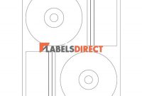 Sl2P |Press-It Compatible Cd/dvd Labels 118Mm |Labels-Direct throughout Pressit Label Template