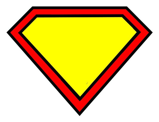 Superman Logo Blank | Superman Logo, Superhero Logo for Blank Superman Logo Template