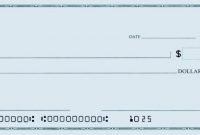 Template Of A Blank Check | Printable Personal Blank Check with regard to Large Blank Cheque Template