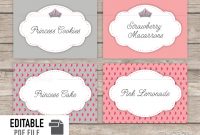 The Best Free Printable Food Labels For Party | Russell Website with regard to Food Label Template For Party