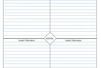 The Four-Square Activity | Circles Of Innovation in Blank Four Square Writing Template