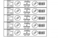 The Hillbilly Princess Diaries: Diy Personalized Water inside Bubble Bottle Label Template