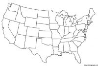 United States Clipart Template, United States Template in Blank Template Of The United States