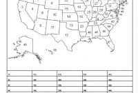 United States Map Quiz – Free Printable – Allfreeprintable intended for Blank Template Of The United States