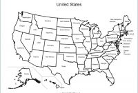 Us Map Template Printable – Us State Map Template pertaining to United States Map Template Blank