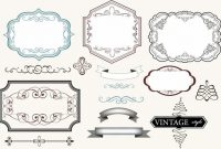 Vintage Label Template – Printable Label Templates with Antique Labels Template
