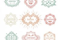 Vintage Labels Template | Free Vector pertaining to Antique Labels Template