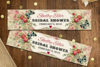 Water Bottle Label Template – 28+ Free Psd, Eps, Ai intended for Bridal Shower Label Templates