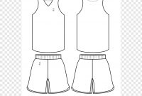 White Front And Back Nba Basketball Jersey Illustrations pertaining to Blank Basketball Uniform Template