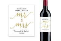 Wine Bottle Labels, Printable Wine Bottle Label Template throughout Free Wedding Wine Label Template