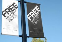100+ Free Outdoor Advertisment Branding Mockup Psd Files throughout Street Banner Template
