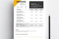 20+ Best Invoice Templates For Indesign & Illustrator (Free intended for Cool Invoice Template Free