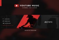 20+ Youtube Banner Art Templates – Free Sample, Example throughout Youtube Banners Template