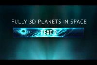 3D Planets Minecraft Server Banner Template (Gif) – "out Of This World" for Minecraft Server Banner Template