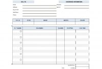 50 Simple Service Invoice Templates [Ms Word] – Templatearchive pertaining to Maintenance Invoice Template Free