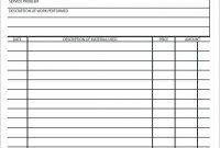 56 Report Construction Time And Materials Invoice Template with Time And Material Invoice Template