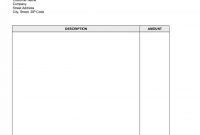58 Free Sample Blank Invoice Template In Word With Sample for Sample Invoice Template Word