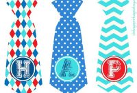 A Free Printable: The Father's Day Tie Banner | Fathers Day inside Tie Banner Template