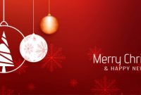 Abstract Beautiful Merry Christmas Banner Template | Free Vector with regard to Merry Christmas Banner Template