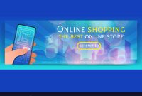Banner Template Of Online Shopping for Free Online Banner Templates