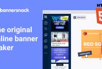 Bannersnack – Online Banner Maker, Design & Create Banners for Product Banner Template