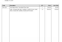 Billing Invoice Sample | Invoice Template Word, Invoice intended for How To Write A Invoice Template