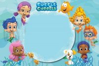 Bubble Guppies Birthday Party Invitations | Free Printable intended for Bubble Guppies Birthday Banner Template