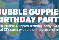 Bubble Guppies Birthday Party | Nickelodeon Parents in Bubble Guppies Birthday Banner Template