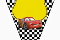 Cars Banner | Cars Birthday Party Disney, Cars Theme intended for Cars Birthday Banner Template