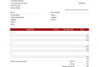Construction Invoice Template | Invoice Simple in Invoice Template For Builders