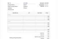 Construction Invoice Template | Invoice Simple with regard to Time And Material Invoice Template