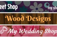 Create Your Own Customized Etsy Banners Online For Free inside Free Etsy Banner Template