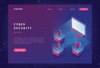 Cyber Security Web Banner Template – Download Free Vectors with regard to Free Website Banner Templates Download