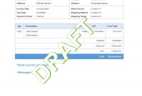 Design Quickbooks Online Custom Invoice Templates throughout Quickbooks Online Invoice Templates