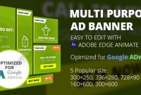 Edge Animate Banner Templates From Codecanyon in Animated Banner Templates