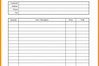 Excel Spreadsheet Invoice Template Free Simple Word Blank intended for Timesheet Invoice Template Excel