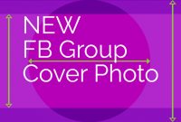 Facebook Group Cover Photo Size 2020: Free Template regarding Facebook Banner Size Template