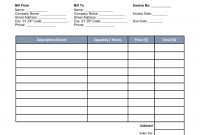 Free Dj (Disc Jockey) Invoice Template – Word | Pdf | Eforms in Invoice Template For Dj Services