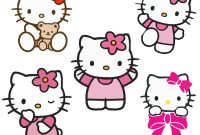 Free Hello Kitty Vectors with Hello Kitty Banner Template