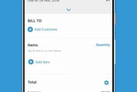 Free Invoice & Estimate Template Generator For Android – Apk with regard to Free Invoice Template For Android