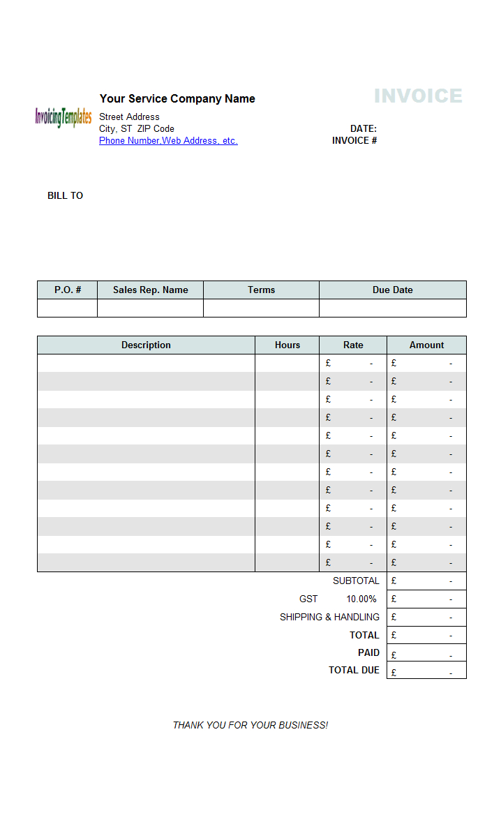 Free Invoice Template For Uk - 20 Results Found regarding Hmrc Invoice Template