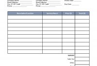 Free Landscaping Invoice Template – Word | Pdf | Eforms for Lawn Maintenance Invoice Template