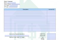 Free Monthly Rent (Landlord) Invoice Template | Pdf | Word intended for Monthly Rent Invoice Template