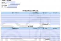 Free Motorcycle Repair Invoice Template | Pdf | Word | Excel with regard to Mechanics Invoice Template
