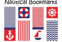 Free Printable Nautical Bookmarks. Download The Pdf Template pertaining to Nautical Banner Template