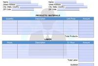 Free Self-Employed Invoice Template | Pdf | Word | Excel regarding 1099 Invoice Template