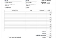 Free Voice Spreadsheet Template Doc Download Sample Excel within Invoice Template Ipad